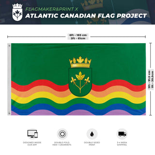 Atlantic Canadian Pride Flag [Double-Sided]