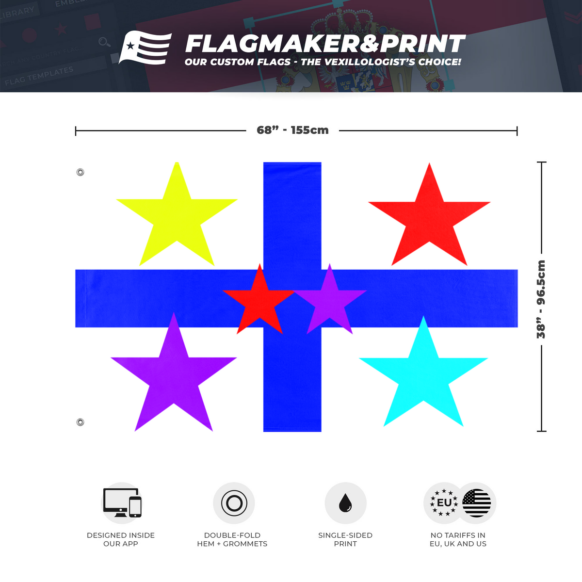 Family flag (Nick) – Flagmaker & Print