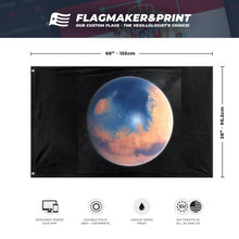Load image into Gallery viewer, terraform mars flag (maximum)
