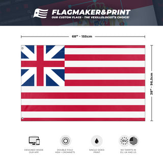 Thirteen Colonies flag (Historical)