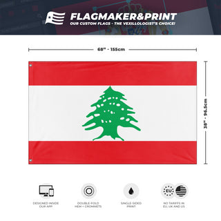 Lebanon flag (Braxton)