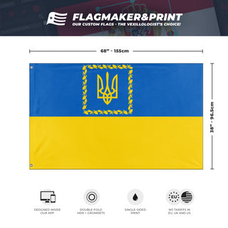 Republic of Ukraine flag (ATHA BRUHS)