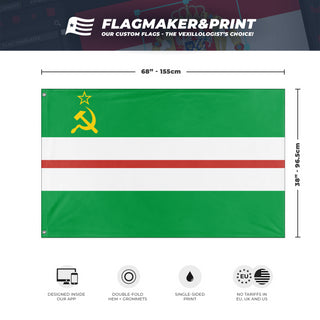Republic Soviet Socialist Republic flag (Flag-Mashup-Bot)