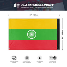 Load image into Gallery viewer, Myanmandia flag (Flag-Mashup-Bot)