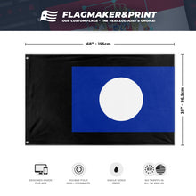 Load image into Gallery viewer, French Southern Bangladesh flag (Flag Mashup Bot)