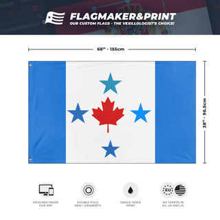 Canadian Maple Leaf Republic flag (Justin howards)