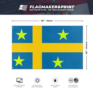 Sweetland  flag (Swedish)