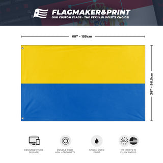 Emirate of Ukraine flag (Flag Mashup Bot)