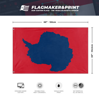 Dominican Antarctica flag (Flag Mashup Bot)