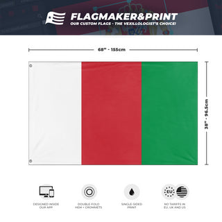 Repubblica Kingdom of Italy flag (Flag Mashup Bot)