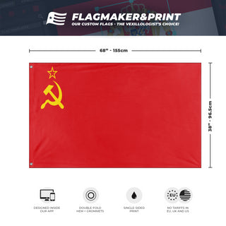 Soviet Spain flag (Flag Mashup Bot)