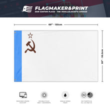 Load image into Gallery viewer, San Soviet Federative Socialist Republic flag (Flag Mashup Bot)
