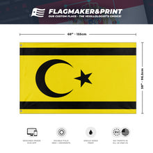Load image into Gallery viewer, Turkish Republic of Northern Gadsden flag (Flag Mashup Bot)
