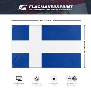 Marshall Finland flag (Flag Mashup Bot)