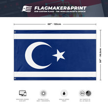 Load image into Gallery viewer, Turkish Republic of Northern Australia flag (Flag Mashup Bot)