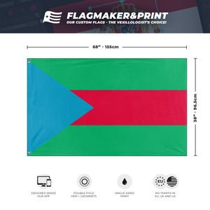 Azerbaijas flag (Flag Mashup Bot)