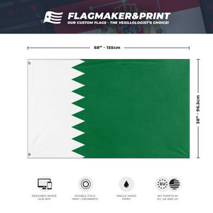 Saudi Qatar flag (Flag Mashup Bot)