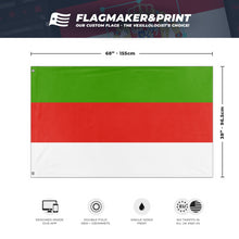 Load image into Gallery viewer, Equatorial Gabon flag (Flag Mashup Bot)