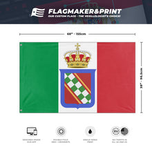 Load image into Gallery viewer, Kingdom of Italy flag (Davide Cammarano) (Hidden)