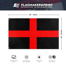 Load image into Gallery viewer, Libertarian Greece flag (Flag Mashup Bot)