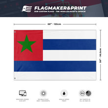 Load image into Gallery viewer, British Indian Ocean Togo flag (Flag Mashup Bot)