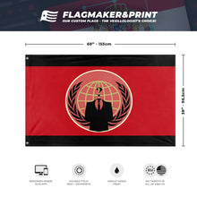 Load image into Gallery viewer, Most Serene Republic of Anonymous flag (Flag Mashup Bot)
