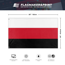Load image into Gallery viewer, North Moresnet flag (Flag Mashup Bot)