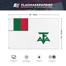 Load image into Gallery viewer, French Southern Algeria flag (Flag Mashup Bot)
