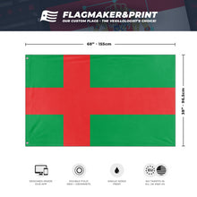 Load image into Gallery viewer, Burkina Finland flag (Flag Mashup Bot)