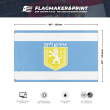 Load image into Gallery viewer, Gagauz Jerusalem flag (Flag Mashup Bot)
