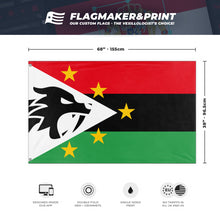 Load image into Gallery viewer, Kingdom of Wakanda flag (Helloman444)