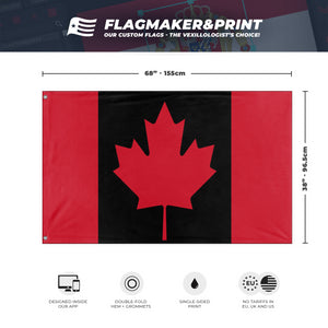 Trinidad and Canada flag (Flag Mashup Bot)