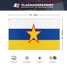 Load image into Gallery viewer, Yugoslavia 2 flag (Flag Mashup Bot)