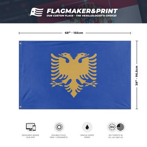 Republic of Albania flag (Flag Mashup Bot)