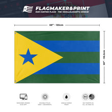 Load image into Gallery viewer, Puerto Islands flag (Flag Mashup Bot)