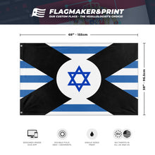 Load image into Gallery viewer, Jewish empire flag (israel)