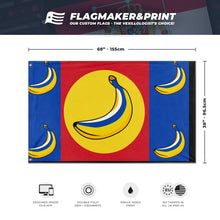 Load image into Gallery viewer, Banana Congo-Kinshasa flag (Flag Mashup Bot)