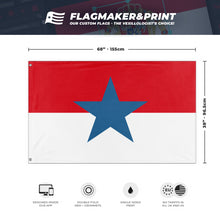 Load image into Gallery viewer, Viet Montenegro flag (Flag Mashup Bot)