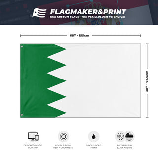 United Arab Bahrain flag (Flag Mashup Bot)