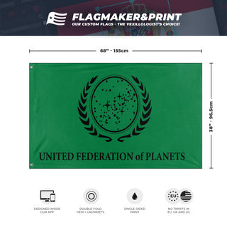 United Federation of Palestine flag (Flag Mashup Bot)