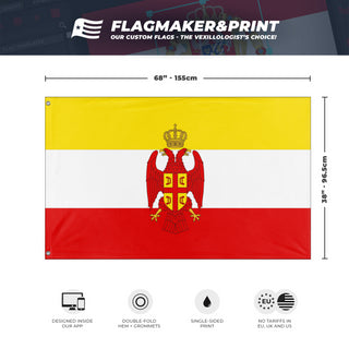 State Serbian Gdansk flag (Flag Mashup Bot)