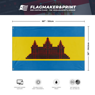 Reino Cambodia flag (Flag Mashup Bot)