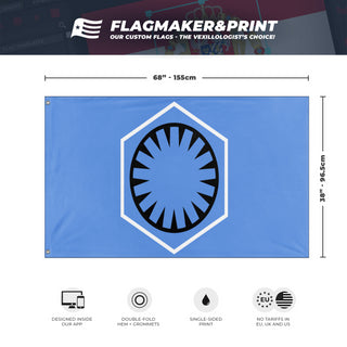 First Atomic Energy Agency flag (Flag Mashup Bot)