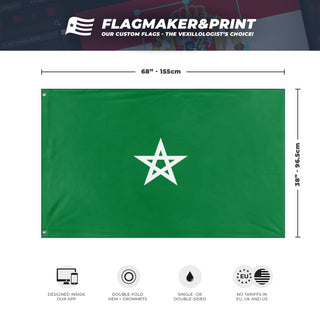 Norfolk Morocco flag (Flag Mashup Bot)