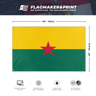 Burkina Togo flag (Flag Mashup Bot)