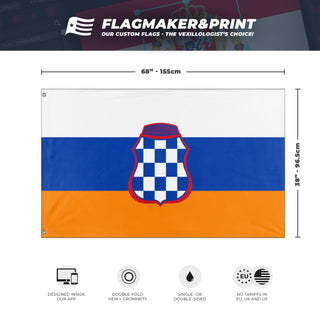 Croatian Free State flag (Flag Mashup Bot)