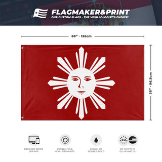 Tagalog Georgia flag (Flag Mashup Bot)