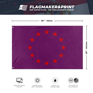 European Comunera flag (Flag Mashup Bot)