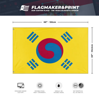 Free State of Korea flag (Flag Mashup Bot)