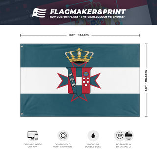 New Duchy of Tuscany flag (Flag Mashup Bot)